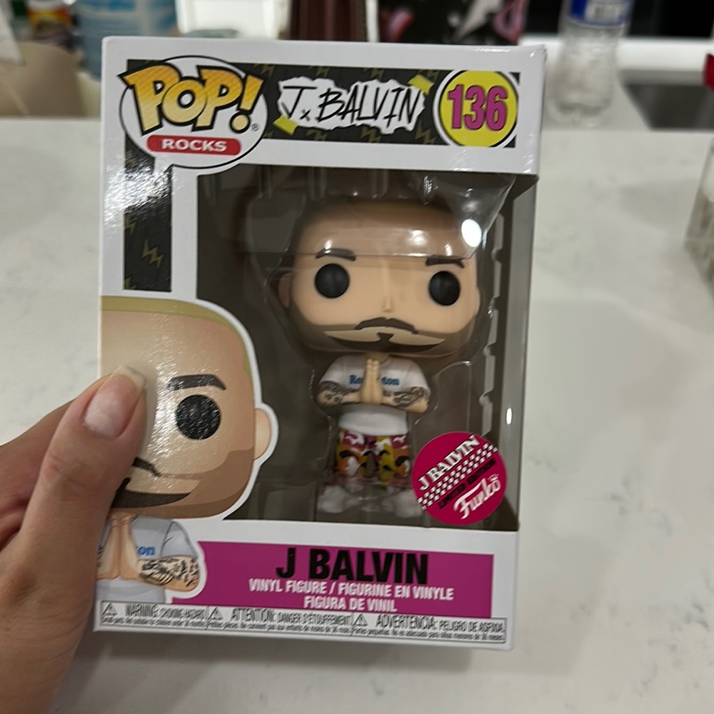 COPY - had two of the same in stock - J Balvin POP! Rocks Funko